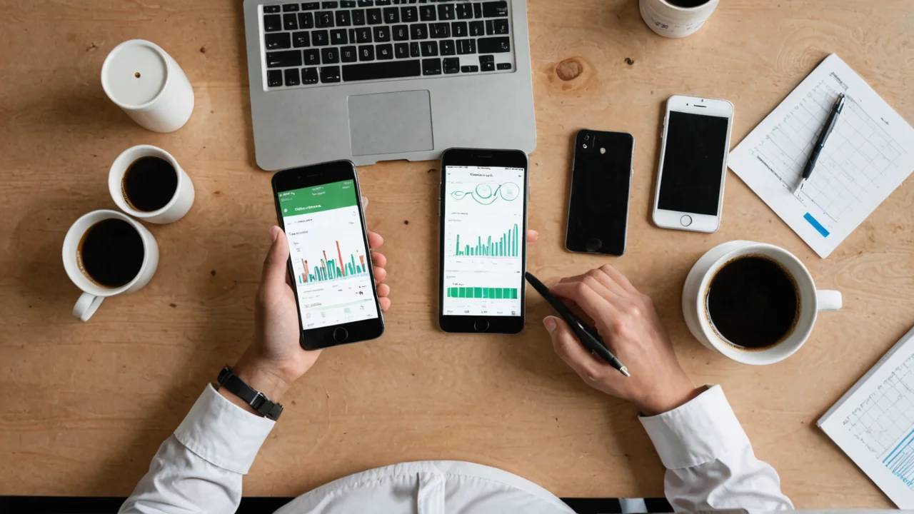 O app iOS da Terra Investimentos